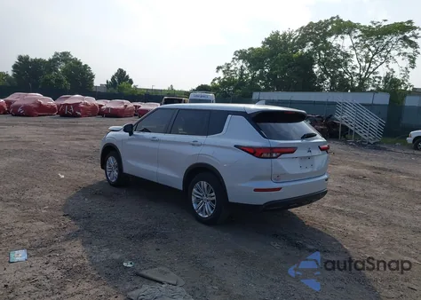 2024 Mitsubishi Outlander Es 2.5 S-Awc from USA, damaged, VIN JA4J4UA80RZ052123